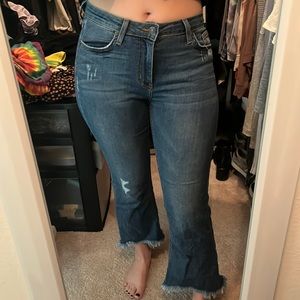 Just black jeans, size 27- great condition!